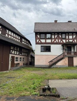 Charmantes Fachwerkhaus / Bauernhaus mit anliegenden Scheunen in idyllischer Lage - Gilserberg
