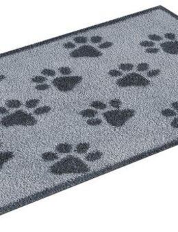 Turtle Mat Fußmatte Paws Grey, rechteckig, Höhe: 9 mm