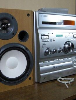 SONY HIFI Micro Anlage 3 er CD Doppel Tap Fernbedienung CMT-C P300 inkl. Lautsprecher - Dübendorf