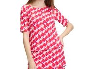 Betty Barclay Sommerkleid Betty Barclay Stufenkleid kurzarm Druck