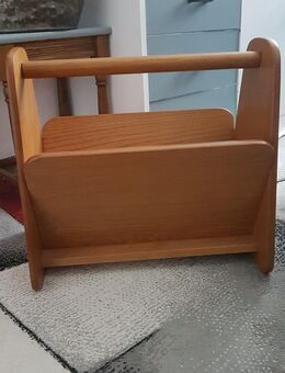 Holz Zeitungsständer massiv. - Kassel