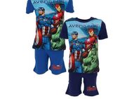 Avengers Schlafanzug kurz - Größen 98 104 110 116 122 128 - 100% Baumwolle - NEU - 7€* - Grebenau
