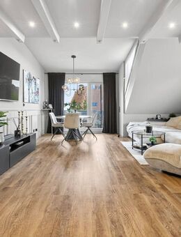 Moderne und stilvolle Maisonette-Wohnung mit Balkon und Stellplatz in Stutensee-Büchig - Stutensee