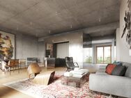 3,60 m hohe Loft-Wohnungen in Berlin-Mitte. 145,7 qm, Sichtbeton, bodentiefen Fenstern und imposanten Loggia - Berlin