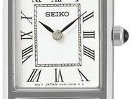Seiko Quarzuhr SWR053P1, Armbanduhr, Damenuhr, Lederarmband