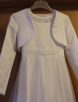 Kommunionkleid mit Bolero, Gr. 128/134 - Ochsenfurt