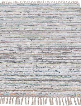 carpetfine Teppich Kelim Chindi, Wendeteppich, rechteckig, Höhe: 6 mm, handgewebt, Fleckerlteppich mit Fransen, auch vielen in Läufergrößen