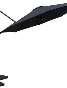 Garden Pleasure Ampelschirm, Deluxe-Ø 300 cm, anthrazit