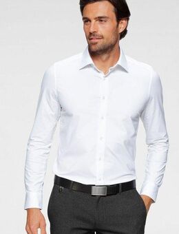 OLYMP Langarmhemd Luxor 24/Seven modern fit Jerseyshirt mit geruchshemmenden Materialeigenschaften