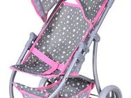 Knorrtoys® Puppenbuggy Lio - Star Grey