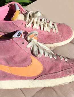 Nike Blazer Mid Sneaker Turnschuhe Größe 40 Pink / Rosa / Lila / Orange - Stuttgart