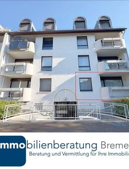 Bezugsfrei Eigentumswohnung mit Terrassennutzung und Tiefgaragenstellplatz - Bremen