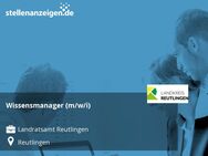 Wissensmanager (m/w/i) - Reutlingen
