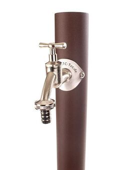 TRINKWASSER Wassersäule TSRG 950 Rost Optik braun rund - Hiddenhausen