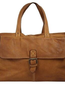 Cluty Reisetasche, echt Leder, Made in Italy