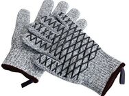 Maximex Grillhandschuhe 2in1, (Set, 2-tlg), Schnittschutzhandschuhe für Herren, hitzebeständige Küchenhandschuhe