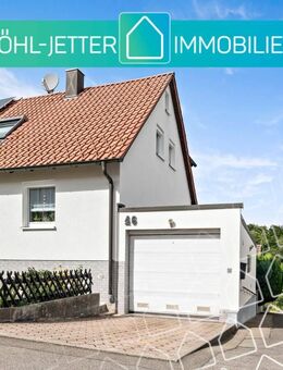 Sonnige, gemütliche DHH mit Garage in ruhiger Lage von Albstadt-Tailfingen! - Albstadt