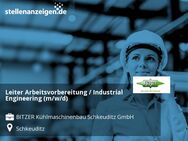 Leiter Arbeitsvorbereitung / Industrial Engineering (m/w/d) - Schkeuditz