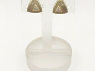 Damen Ohrringe aus 14 kt Gold mit 0.20 ct Simili und 0.01 ct Diamanten - Leimen Zentrum