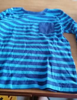 Blau gestreiftes Langarmshirt - alive - Gr. 128 - Pirmasens