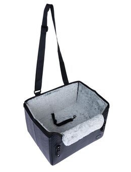 Nomad Tales Blush Deluxe Autositz für Hunde - L 42 x B 32 x H 28,5 cm