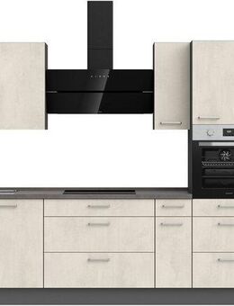 nobilia® Küchenzeile "Riva II", vormontiert, Ausrichtung wählbar, Breite 360 cm, wahlw. mit E-Geräten
