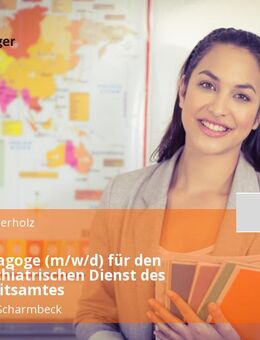 Sozialpädagoge (m/w/d) für den Sozialpsychiatrischen Dienst des Gesundheitsamtes - Osterholz-Scharmbeck