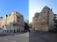 Objekt-Nr.: 7225 - repräsentatives teilsaniertes Wohn- und Geschäftshaus mit Balkonen in Auerbach - Auerbach (Vogtland)