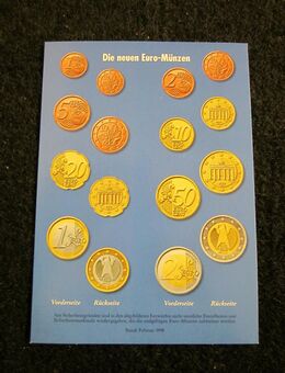 Ansichtskarten Banknoten + Münzen 3 St.- Originalausgabe Bundesministerium- - Mahlberg