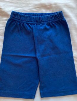 NEUWERTIG Bermuda Leggings Gr. 122 blau - Wuppertal