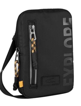 camel active Handytasche Explore, wasserabweisendes recyceltes Nylon und reflektierende Reißverschlüsse