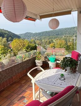 Sofort bezugsfrei: Helle 3-Zimmer-Wohnung mit großer Balkon-Terrasse & Panoramablick – ideal für Eigennutzer in Marktheidenfeld - Marktheidenfeld