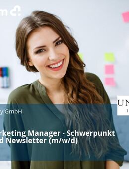Junior Marketing Manager - Schwerpunkt Digital und Newsletter (m/w/d) - Gießen