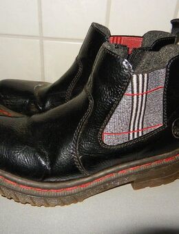 Rieker Gr. 38 Lackleder-Look Stiefeletten Schuhe - Chemnitz