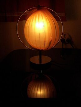 Mid Century Lampe Moon Lamp Panton Style Mondlampe orange - Oberhaching