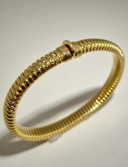 Flexarmband 585 Gold mit Kastenschloß Länge 19 cm - gebraucht - Ingelheim (Rhein) Zentrum