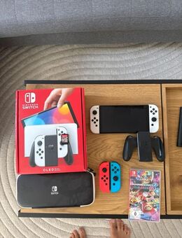 Nintendo Switch OLED 2 Extra Controller Mariokart inkl - Frankfurt (Main)