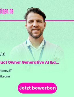 Product Owner Generative AI & NLP (m/w/d) - Heilbronn