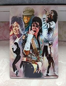 Blechschild ,, Michael Jackson " 20x30cm - Harrislee