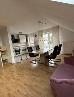 modern möblierte Wohnung mit Balkon in Bad Schönborn - Langenbrücken (nähe S-Bahn Bad Schönborn Süd) - Bad Schönborn