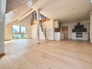 4-Zimmer Luxus Wohnung mit Einbauküche im Passivhaus + große Terrasse + 2 Balkone + Dachstudio - Günzburg