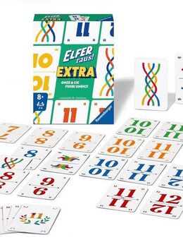 Ravensburger Spiel Elfer raus! Extra, Familienspiel, Made in Europe