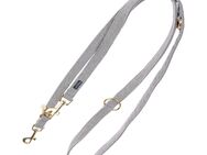Nomad Tales Calma Halsband, stone - Passende Leine: 200 cm lang, 20 mm breit