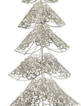 Myflair Möbel & Accessoires Dekobaum Weihnachtsdeko, im Altsilber-Look