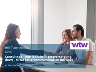 Consultant - Betriebliche Altersversorgung (bAV) - Mitarbeiterkommunikation (m/w/d) - Wiesbaden