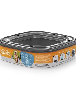 Pet Genie Nachfüllkassette fürs Hundekot-Entsorgungssystem - Sparpaket: 2 Stück (OHNE Eimer)
