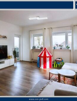 Moderne 4-Zimmer Erdgeschosswohnung mit Balkon, Stellplatz und Einbauküche - Ansbach