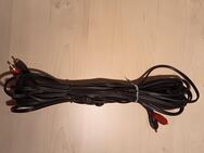 Chinchkabel RCA 2x Cinchstecker rot/schwarz vergoldet 10m - Kolkwitz