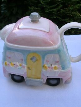 Lustige ältere Teekanne in Form eines Wohnwagens Sammlerstück - Hamburg