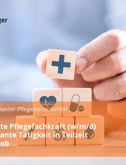 Examinierte Pflegefachkraft (w/m/d) für ambulante Tätigkeit in Teilzeit oder Minijob - Berlin